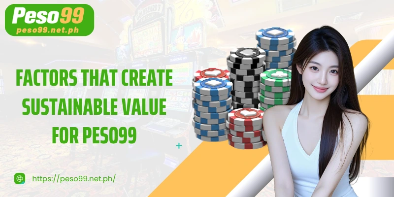 Factors that create sustainable value for PESO99
