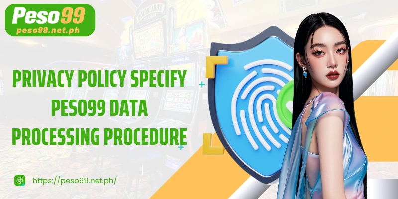 Privacy Policy Specify Peso99 data processing procedure