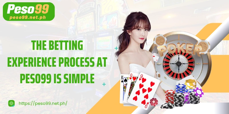 The betting experience process at PESO99 is simple