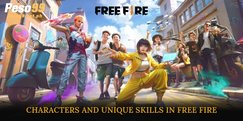 Characters and Unique Skills in Free Fire